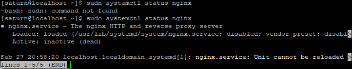 nginx 웹 서버