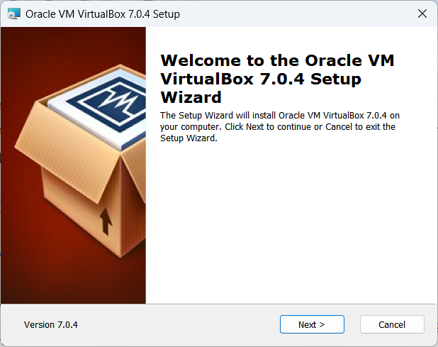 Virtualbox Setup