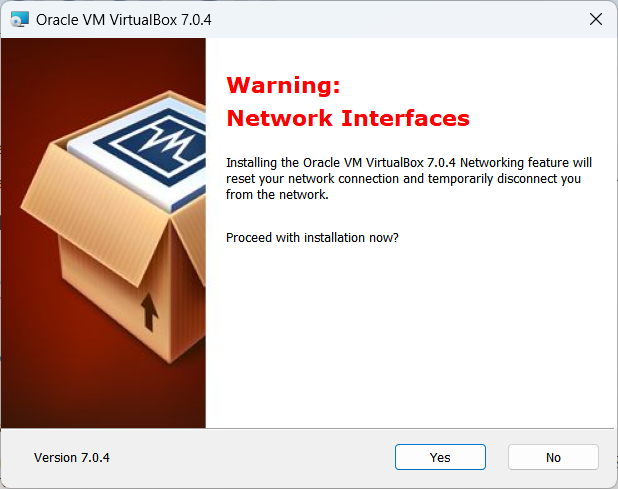 Virtualbox Setup