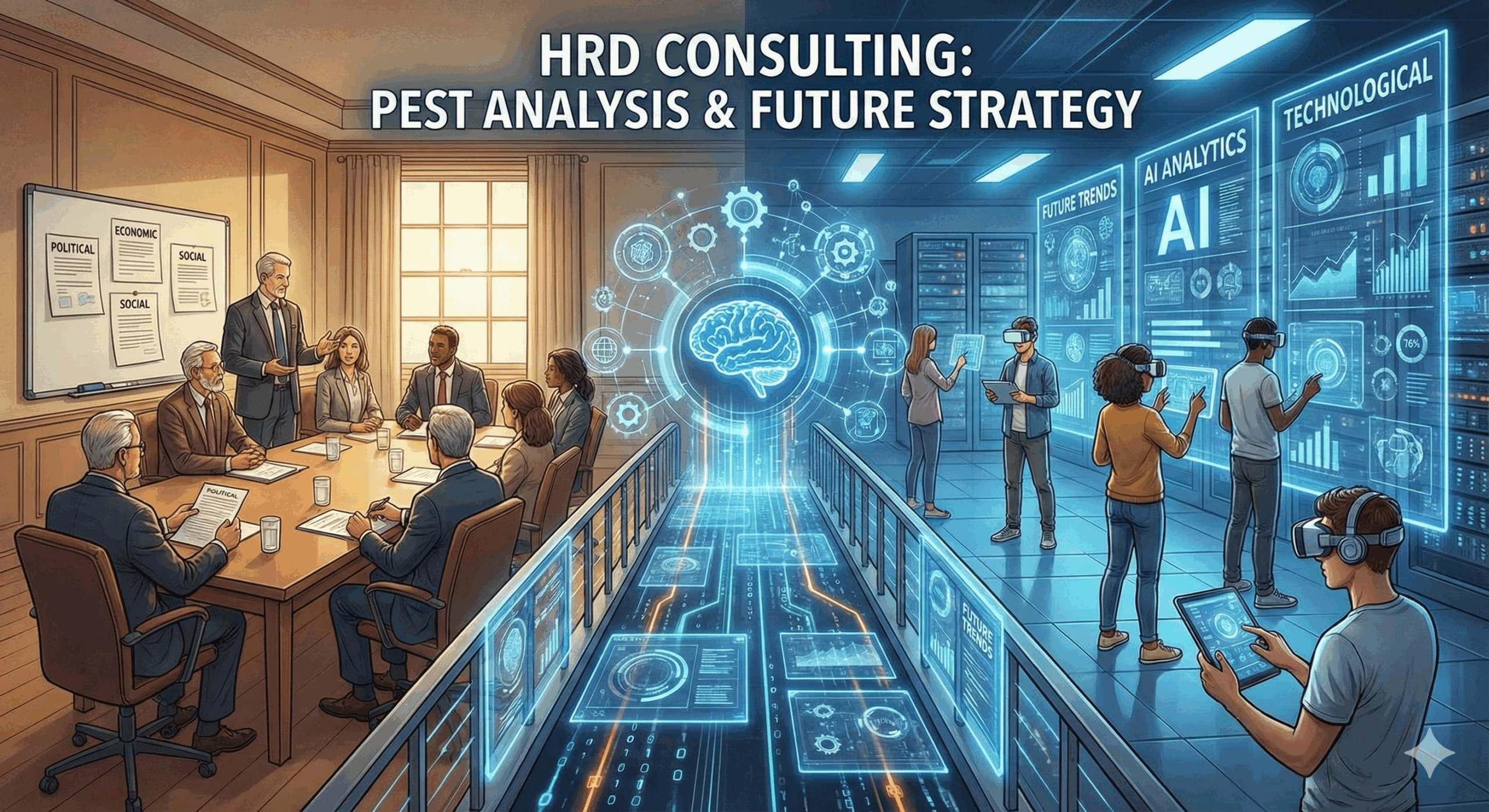 HRD Consulting Industry PEST Analysis: From Training Delivery to Tech Solutions