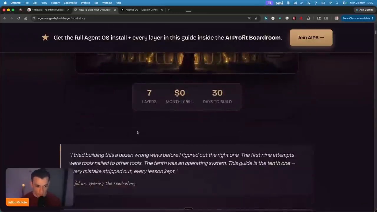 Agent OS의 7단계 구조: Foundation부터 Loop까지
