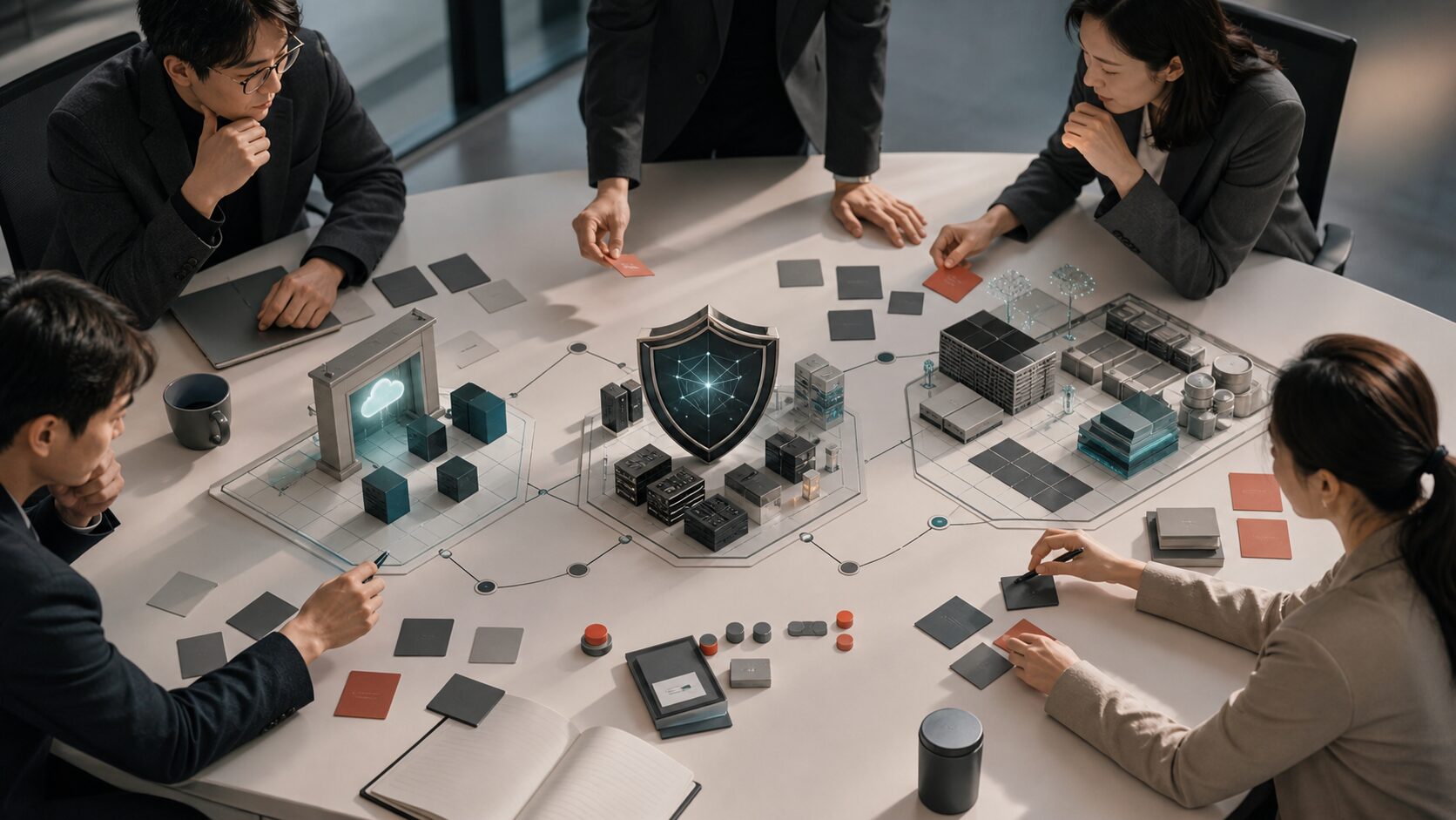 A strategy meeting examining foreign model dependence, the dual-use nature of security AI, and the reality of sovereign AI