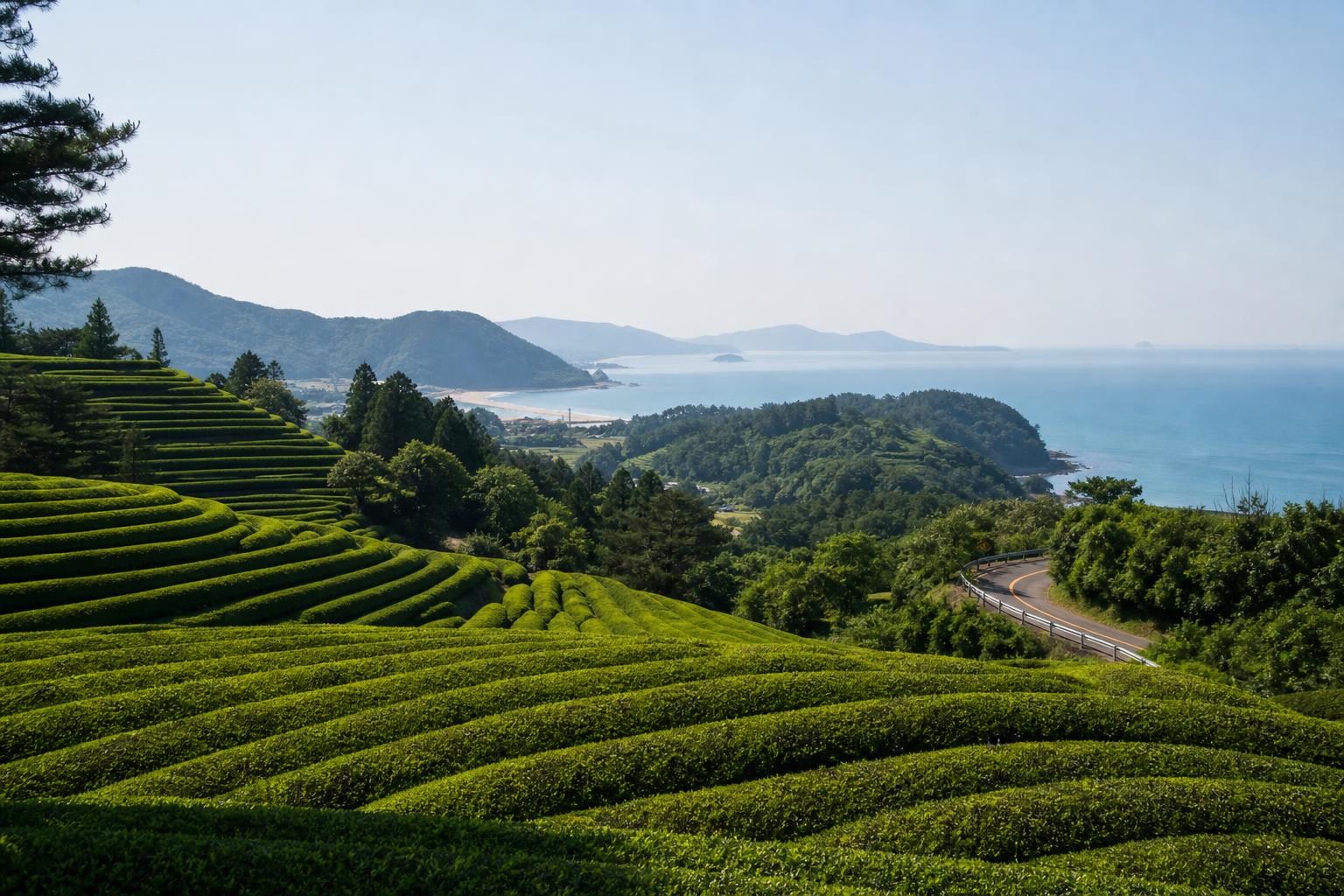 보성 녹차밭과 율포해변 하루 코스, 힐링 드라이브로 즐기는 전남 여행